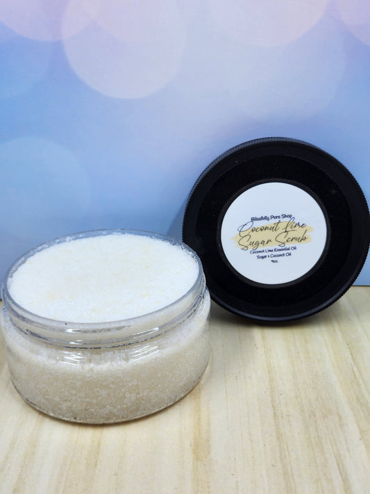 Coconut Lime Sugar Scrub