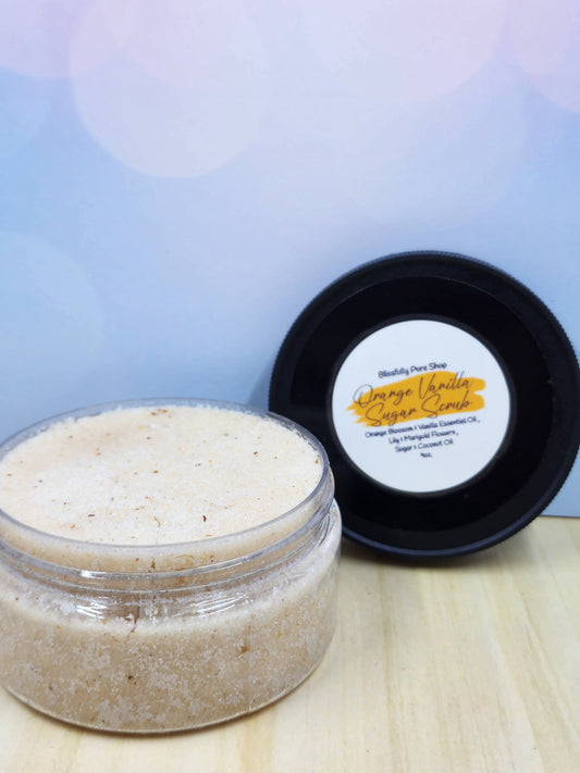 Orange Vanilla Sugar Scrub